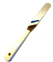 Vintage Sharpco Stainless Steel Cake Icing Spatula Ivory Handle USA 12 inch - £12.14 GBP