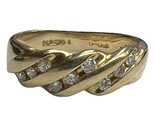 Diamond Women&#39;s Cluster ring 14kt Yellow Gold 414251 - $299.00