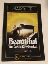 Beautiful Playbill Orpheum Memphis Tennessee March 2017 - £4.66 GBP