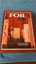 Vintage FOIL 1968 3M bookshelf board game challenging word Factory seale... - $19.57