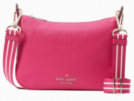 Kate Spade Rosie Leather Crossbody WKR00630 Festive Pink NWT $349 Retail FS Y - £111.71 GBP