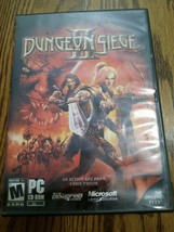 Dungeon Siege Ii 2 By Microsoft Pc CD-ROM Video Game - £7.84 GBP