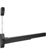 IRONWALLS Surface Vertical Rod Panic Bar, Black 27.5” Commercial Door Pu... - $1,276.74 MXN
