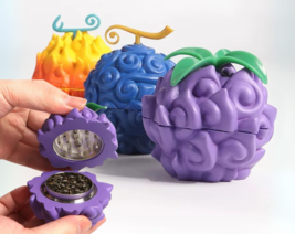 Devil Fruit Grinder Inspired By One Piece Grinder 3 Piece Set - $14.99+