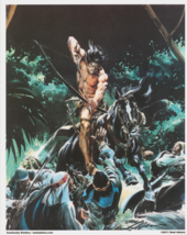 SIGNED Neal Adams Art Print / Edgar Rice Burroughs Tarzan Lord of The Jungle - £39.77 GBP