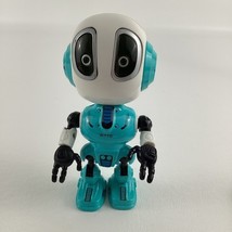 Ditto Voice Activated Mini Talking Robot Lights Sounds Die Cast Metal Bo... - $20.19 CAD