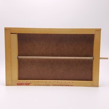 1965 Booby Trap Game Replacement Wood Spring Bar Board Only Parker Brothers - $6.92