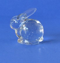 Figurines/Trinkets-Crystal Glass Rabbit - $9.00
