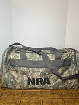 NRA National Rifle Association Duffel Bag Camouflage Travel Camping  Hun... - $23.38