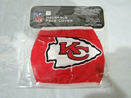 Kansas City Chiefs Reusable Face Cover with Pocket For Filter FOCO - £12.04 GBP