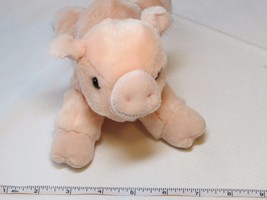 Aurora Pig RARE soft stuffed animal beanie Percy Mini Flopsie piggy piglet - $14.92