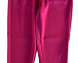Laundry by Shelli Segal Women&#39;s Jogger Pants w/ Pockets Size XL Berry - $24.74