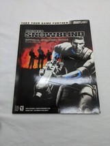 Project Snowblind Official Strategy Guide Book Brady Games - £37.23 GBP