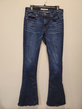 J.Brand Martini Blue Jeans Denim Flared Wide Hem Boho Street Wear Trendy... - $14.20