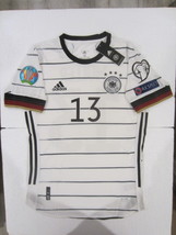 Thomas Muller Germany Euro Qualifies Match Slim White Home Soccer Jersey... - $100.00