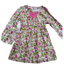 Janie and Jack 4T Green &amp; Pink Floral Swim Cover-Up Dress - £11.51 GBP