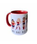 We Are All Wonder Women Coffee Mug Inclusive Strong Pride Different Red ... - $194.22 MXN