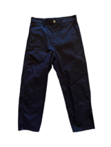 COS Womens Pants Navy Blue Straight Leg Zip Fly Belt Loops Size 2 - £18.80 GBP