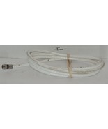 6 Series 18 AWG CATV Coaxial Cable Wire White 5 Feet 7 Inches 5&#39;.7&quot; - $95.75 MXN