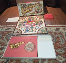 Vintage Milton Bradley Scavenger Hunt Board Game 4311 Complete In Box 1983 - $11.95