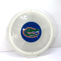 Florida Gators 12&quot; Plastic Game Time Food Caddy Serving Chips &amp; Dip, Pio... - $25.00