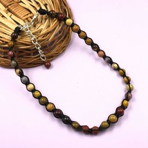 Mookait 8x8 MM Perlen Verstellbar Gewinde Halskette ATN-79 - $12.46