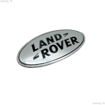 Land Rover Front Grille Badge Gloss Black Emblem Chrome Badge Range Rover - £77.36 GBP