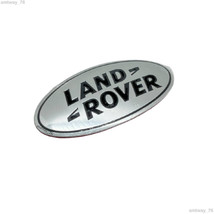 Land Rover Front Grille Badge Gloss Black Emblem Chrome Badge Range Rover - £74.96 GBP