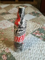 Mountain Dew Aluminum 9 1/2&quot; Bottle Green Label Art  - $6.76 CAD