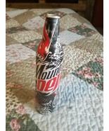 Mountain Dew Aluminum 9 1/2&quot; Bottle Green Label Art  - €4,32 EUR