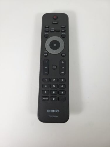Phillips Remote Control Television TV SF224 SF225 Black  			