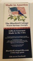 The Bluebird Cottage Travel Brochure Warm Springs Georgia Ephemera BR16 - £6.21 GBP