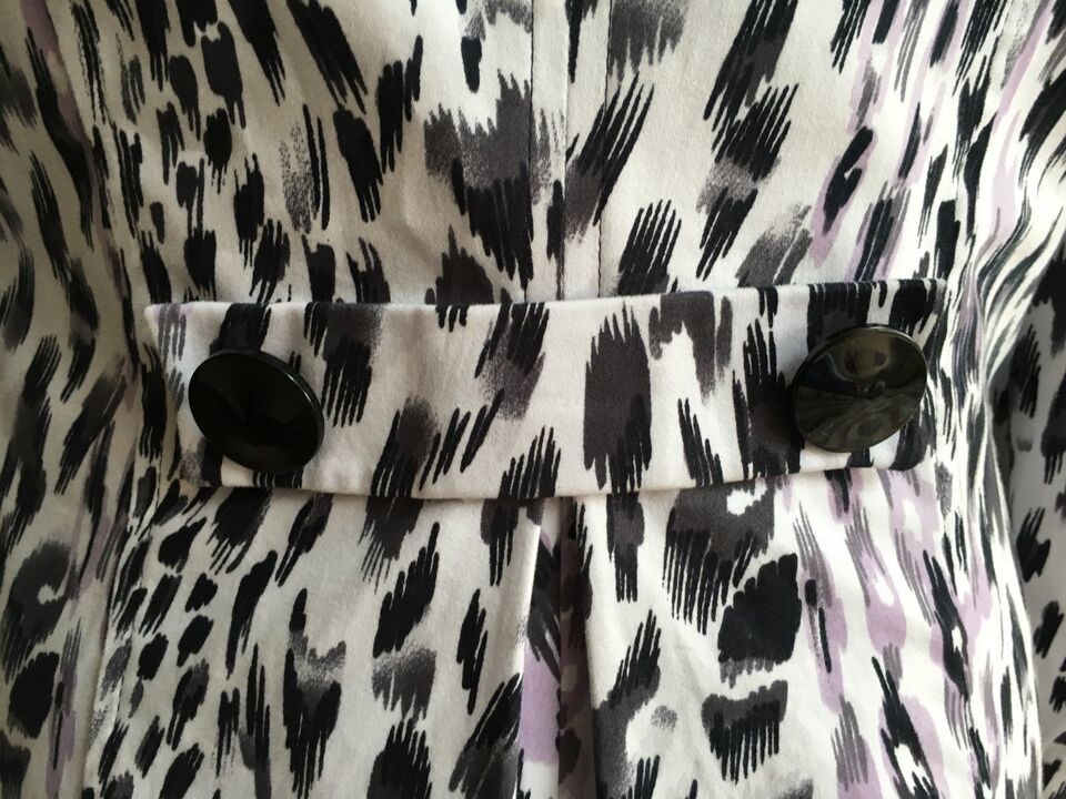 M S Per Una Black lilac Leopard Print Cotton and similar items