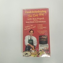 Food Dehydrating The Easy Way With Ron Popeil VHS Tape, Meats, Fruits, V... - £10.08 GBP