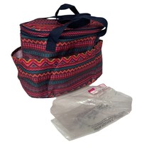 Thirty One Get Creative Round Caddy Tote Sierra Stripe AH02 New In Package - £23.75 GBP