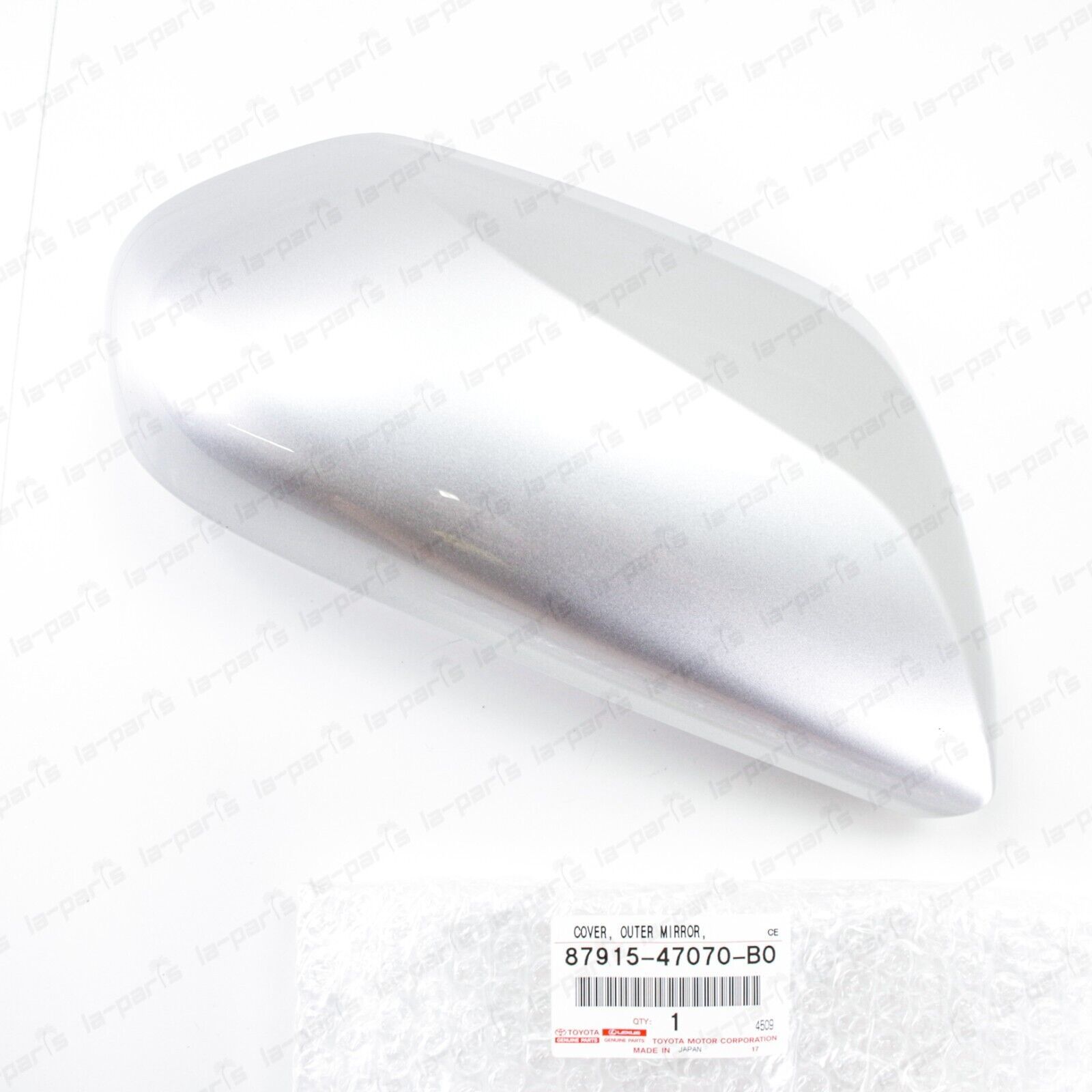 New Genuine Toyota 16-21 Prius Passenger Mirror Cover Silver 1F7 87915-4... - $44.91