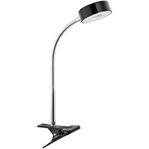 Globe Electric LED for Life Energy Star Clip Lamp, Chrome Gooseneck, Glossy - £32.57 GBP