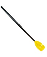 1 Item Only - Plastic 48&quot; Paddle Ribbed Blade - Boat Oar Black &amp; Yellow - £9.55 GBP