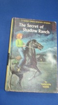 Nancy Drew Hardcover Yellow Spine Book #5 The Secret of Shadow Ranch 1960s? - £3.97 GBP