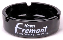 Vintage FREMONT Casino Hotel Ashtray, Dark Glass, Las Vegas NV-Gambling ... - $9.49