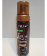 New Loreal Paris Sublime Bronze Hydrating Self Tanning Water Mousse Medi... - $15.09 CAD