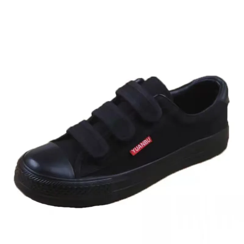 New Spring Summer breathable boys Hook &amp; Loop low to help canvas mens sh... - £39.23 GBP