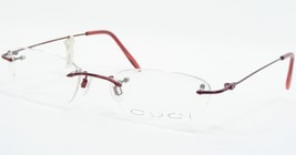 Ceci 454 900 Candy Red Eyeglasses Glasses Rimless w/ Crystals 49-19-135 Germany - $77.47