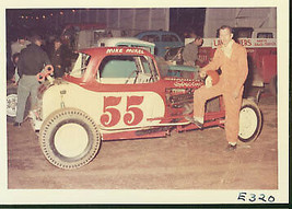 Mike Mikel #55 MODIFIED-COLOR Auto Racing PHOTO-1964 - £11.44 GBP