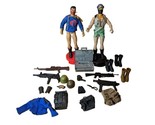 Lot of 2 1992 GI Joe 12&quot; Figures with some accessories, Duke, Cobra Comm... - £18.51 GBP