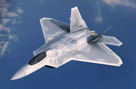 Framed 4&quot; X 6&quot; Print of a Lockheed Martin F-22 &quot;Raptor.&quot;  Hang or display. - £11.57 GBP