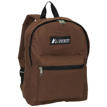 Everest Luggage Basic Backpack - Brown - $19.79