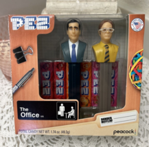 The Office PEZ Candy Dispenser 2021 Dwight And Michael Scott Dunder Miff... - £10.97 GBP