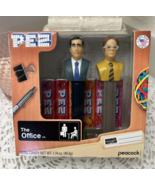 The Office PEZ Candy Dispenser 2021 Dwight And Michael Scott Dunder Miff... - $14.01