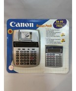New Canon Printing Calculator P23-DHV Bonus Pack LS-100TS Tax Business - $36.35